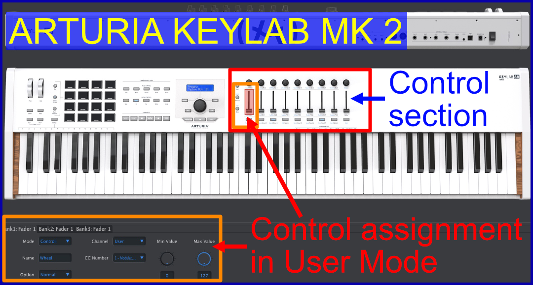 Arturia Keylab Midi Controls