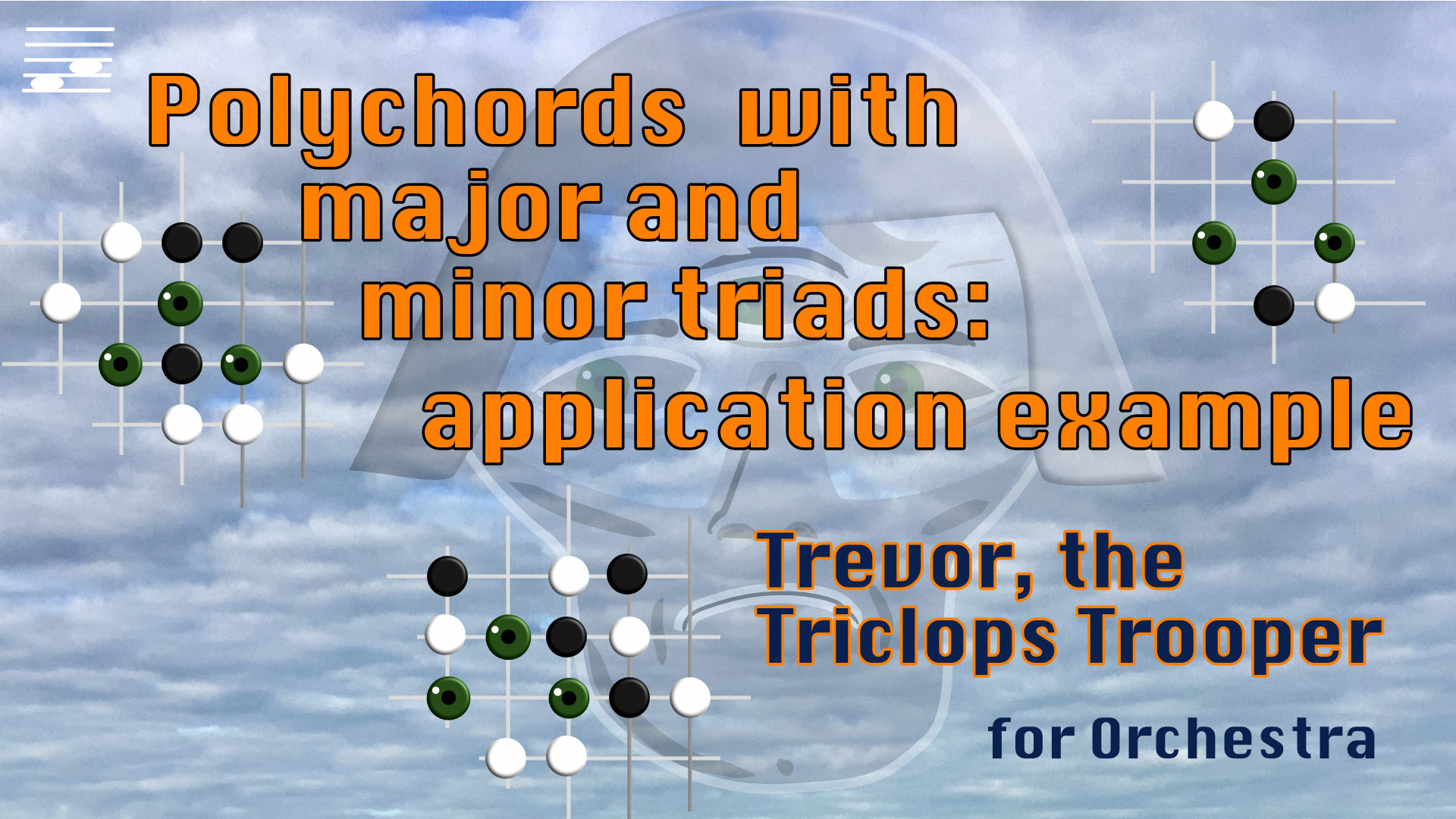 YouTube thumbnail for the Polychords with Major and Minor Triads: Application Example video tutorial