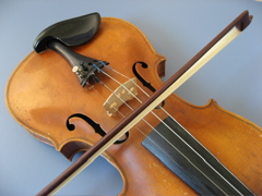 Violin and bow